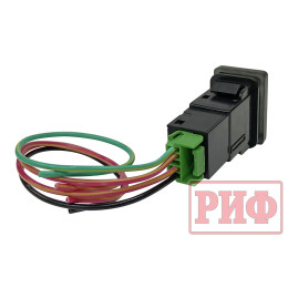 Кнопка ВКЛ/ВЫКЛ, белый, COMPRESSOR TOYOTA 32x22