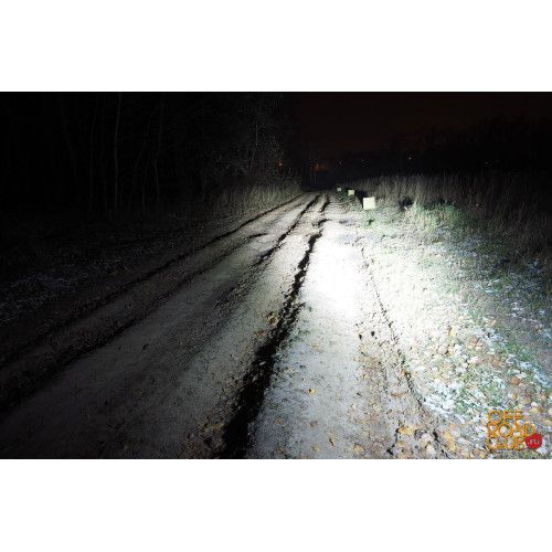 Светодиодная фара водительского света РИФ 279 мм 60W LED