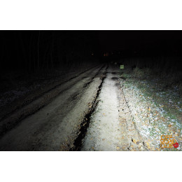 Светодиодная фара водительского света РИФ 99 мм 18W LED