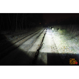 Светодиодная фара комбинированного света РИФ 235 мм 108W LED