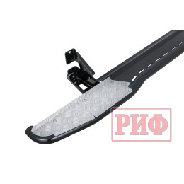 Пороги РИФ силовые Toyota Land Cruiser Prado 120