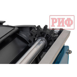 Крышка кузова РИФ для Great Wall Poer, роллета раздвижная с электроприводом, 1880x1563 мм, алюминиевая, черная