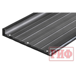 Крышка кузова РИФ для Great Wall Poer, роллета раздвижная с электроприводом, 1880x1563 мм, алюминиевая, черная