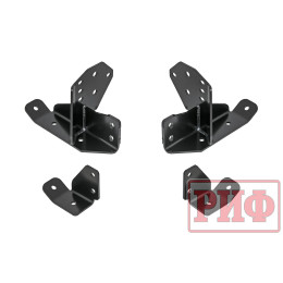 Бампер РИФ силовой передний Toyota Land Cruiser Prado 150 2013-2017 c защитой радиатора