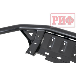 Бампер РИФ силовой передний Toyota Land Cruiser Prado 150 2013-2017 c защитой радиатора