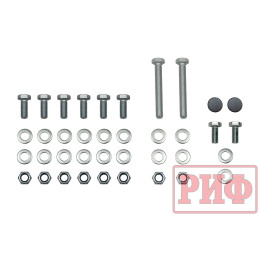 Бампер РИФ силовой передний Toyota Land Cruiser Prado 150 2013-2017 c защитой радиатора