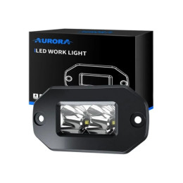 Светодиодные фары дальнего света AURORA 76x38 мм 20W (комплект 2 шт)