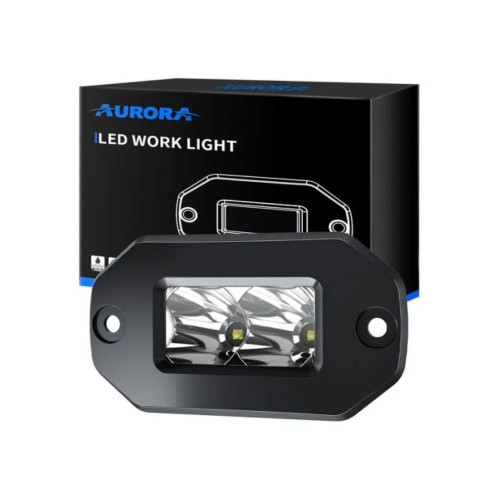 Светодиодные фары дальнего света AURORA 76x38 мм 20W (комплект 2 шт)
