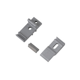 Крышка кузова РИФ для Mitsubishi L200 2015+, трёхсекционная, алюминиевая, черная