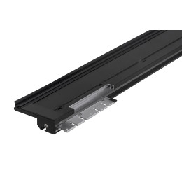 Крышка кузова РИФ для Great Wall Poer KingKong, роллета раздвижная, 1880x1563 мм, алюминиевая, черная