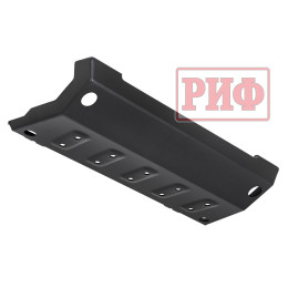 Площадка РИФ под лебёдку c защитой радиатора в штатный бампер Mitsubishi Pajero Sport 2021+ дизель