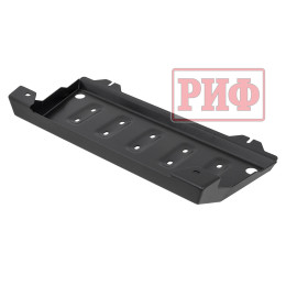 Площадка РИФ под лебёдку c защитой радиатора в штатный бампер Mitsubishi Pajero Sport 2021+ дизель