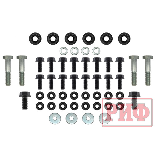 Пороги РИФ силовые Nissan Patrol Y61 2004+ (АКПП)