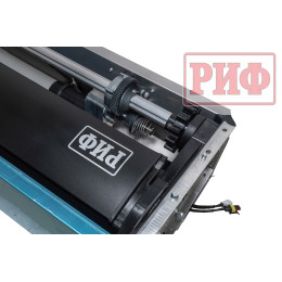 Крышка кузова РИФ для Huanghai N7, роллета раздвижная с электроприводом, 1778x1673 мм, алюминиевая, черная