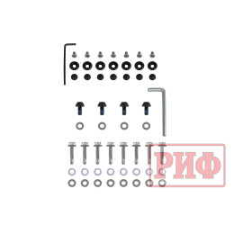 Крышка кузова РИФ для Huanghai N7, роллета раздвижная с электроприводом, 1778x1673 мм, алюминиевая, черная