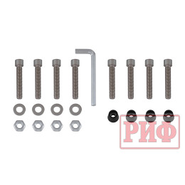 Крышка кузова РИФ для Huanghai N7, роллета раздвижная с электроприводом, 1778x1673 мм, алюминиевая, черная