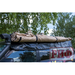 Маркиза автомобильная РИФ комбинированная (прямоугольная с веерной частью) 2.5х3.0м (левая)