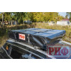 Палатка на крышу автомобиля РИФ Soft RT01-140, тент песочный, корпус черный, 240х140х130 см