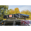Палатка на крышу автомобиля РИФ Soft RT01-140, тент песочный, корпус черный, 240х140х130 см