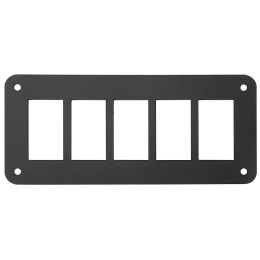 Панель кнопок монтажная пять отверстий