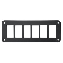 Панель кнопок монтажная шесть отверстий