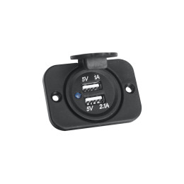 Розетка USB 3,1А c монтажной панелью