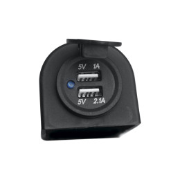 Розетка USB 3,1А в корпусе