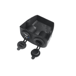 Розетка комбинированная с USB 3,1А в корпусе