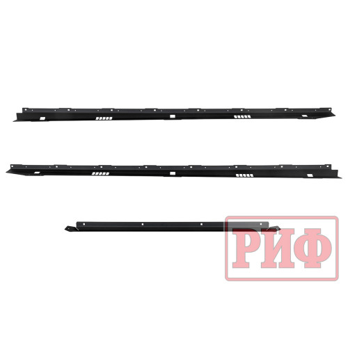 Багажник экспедиционный (платформа) алюминиевый РИФ 1250x2080 мм для УАЗ Патриот (с крепежом)