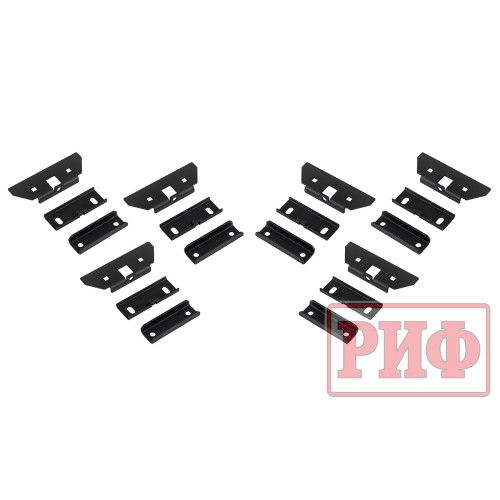 Багажник экспедиционный (платформа) алюминиевый РИФ 1250x2080 мм для УАЗ Патриот (с крепежом)