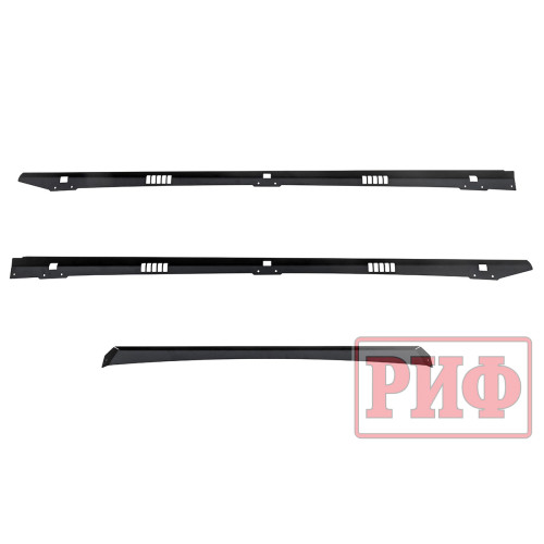 Багажник экспедиционный (платформа) алюминиевый РИФ 1250x2080 мм для УАЗ Патриот (с крепежом)