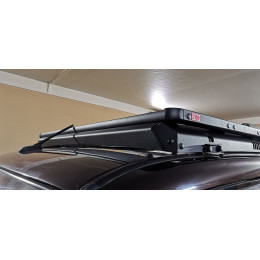 Багажник экспедиционный (платформа) алюминиевый РИФ 1250x2080 мм для УАЗ Патриот (с крепежом)