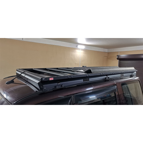 Багажник экспедиционный (платформа) алюминиевый РИФ 1250x2080 мм для УАЗ Патриот (с крепежом)