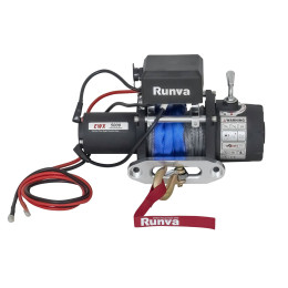 Лебёдка автомобильная электрическая 12V Runva EWX5000SR 2268 кг (синтетический трос)