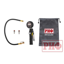 Пистолет для подкачки колес с электронным манометром РИФ от 0,3 до 7 атм.