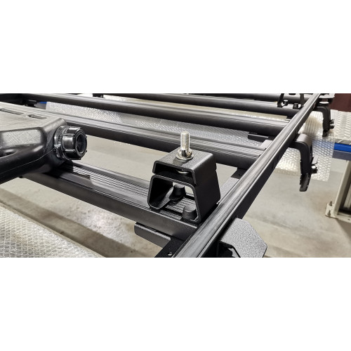 Кронштейны для верхнего крепления домкрата Hi-Jack к алюминиевому багажнику (платформе) РИФ