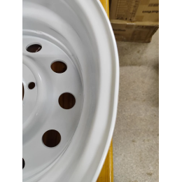 Диск усиленный УАЗ стальной белый 5x139,7 7xR16 d110 ET+15 (уценка)
