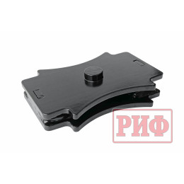 Проставка РИФ рессора-мост для ГАЗ Соболь h = 30 мм клиновидная