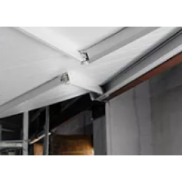 Маркиза автомобильная РИФ 2,5х2,0 м кассетная, привод механический, ручной, корпус белый