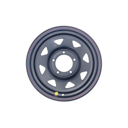 Диск усиленный УАЗ стальной черный 5x139,7 8xR16 d110 ET+15 (треугольник мелкий)