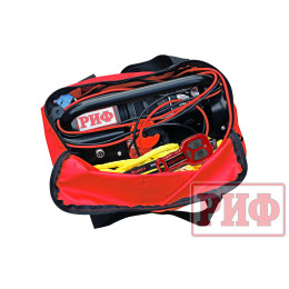 Лебёдка переносная РИФ 3500ASR c малой площадкой и проводами в сборе, синтетический трос