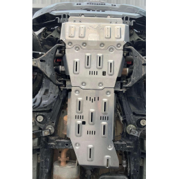 Защита Falcon радиатора, картера, РК, КПП для Tank 300 City Edition, алюминиевая. 8 мм