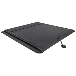 Крышка кузова РИФ для Great Wall Poer KingKong, роллета раздвижная, алюминиевая, черная