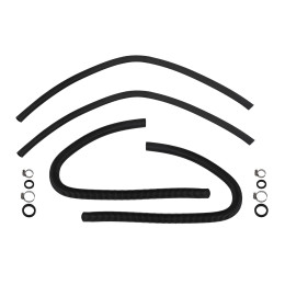 Крышка кузова РИФ для Great Wall Poer KingKong, роллета раздвижная, алюминиевая, черная