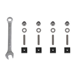 Крышка кузова РИФ для Great Wall Poer KingKong, роллета раздвижная, алюминиевая, черная