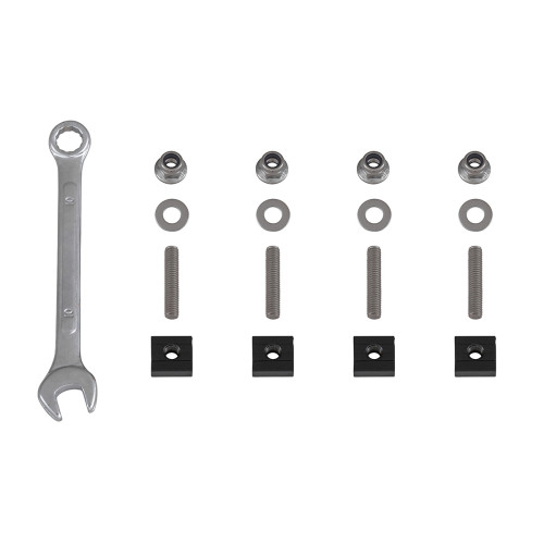 Крышка кузова РИФ для Great Wall Poer KingKong, роллета раздвижная, алюминиевая, черная