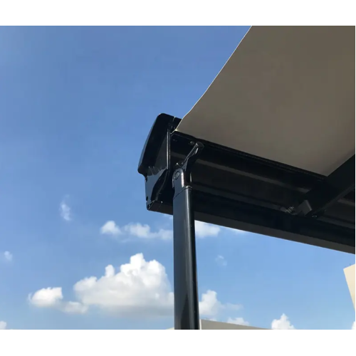 Маркиза автомобильная РИФ 2,5х2,0 м кассетная с электроприводом, корпус черный