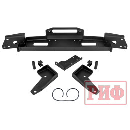 Площадка РИФ под лебёдку в штатный бампер JAC T6, SOLLERS ST6