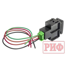 Кнопка ВКЛ/ВЫКЛ, белый, FRONT DIFF LOCK  NISSAN