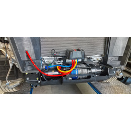 Площадка РИФ под лебёдку в штатный бампер Changan Hunter Plus